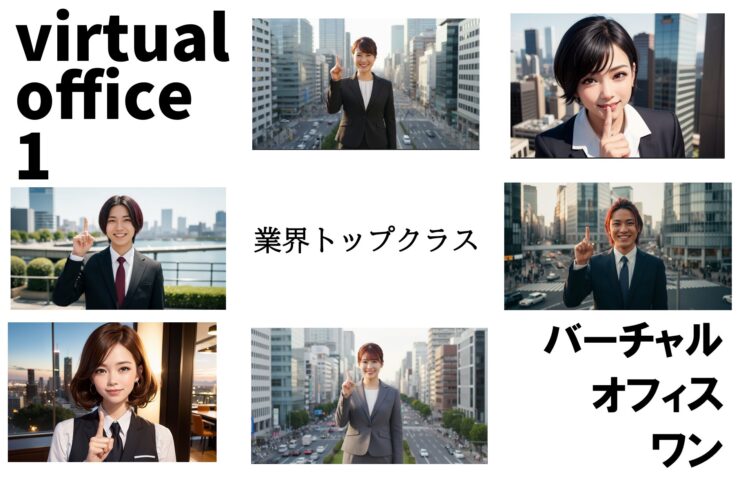 バーチャルオフィス１ 業界トップクラスの低コスト